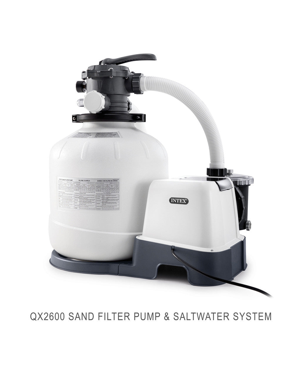 Krystal Clear Sand Filter Pump & Sandwater Pool Chlorine System 15,000 Gal