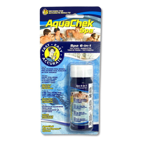 Aquachek Test strip 6-in-1