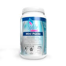 Spalife Chlorine Mini Pucks 2Kg - Stabilized 15g Chlorine pucks