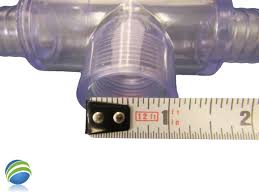 Clear Tee 3/4 Barb