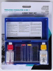 3 Way Test Kit for Chlorine & PH