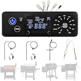 BBQ: Pit Boss Controller - Orange Trim - AC03P19