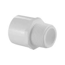 436-015  PVC Male Adaptor 1.25"