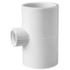 402-249 PVC Tee 2" x 2" x 1"