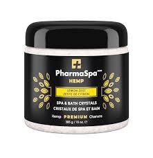 PharmaSpa Hemp Crystals- Lemon Zest 385g