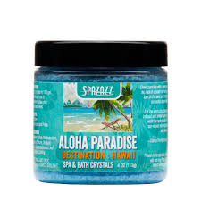 Spazazz Destinations Crystals Hawaii 4 oz Jar- Aloha Paradise