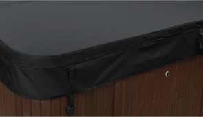 COVER, 92 X 92 OVERLAP SKIRT, BLACK, WEATHERSHIELD