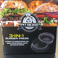 Burger Press 3-in-1